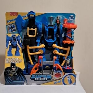 Fisher-Price Imaginext DC Super Friends Batbot - Blue, Black, and Orange